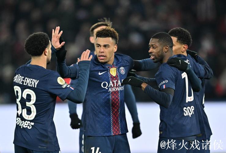 法甲-杜埃破门登贝莱建功 大巴黎2-1距榜首1分 法甲-杜埃破门登贝莱建功 大巴黎2-1距榜首1分